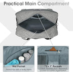 Narwey 18" Carry on Bag with Laptop Compartment 14 Inch Travel Duffel Bag - Image 4