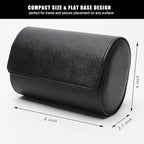 Longjet Watch Roll Travel Case for Men Portable Watches Organizer Box - Image 3