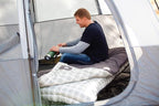Coleman Heritage Big & Tall 10°F Flannel Sleeping Bag, XL Sleeping Bag Fits - Image 2