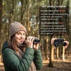 Hontry Binoculars for Adults and Kids, 10x25 Compact Binoculars for Bird - Image 7