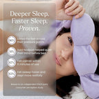 Nodpod Gentle Pressure Sleep Mask | Patented Light Blocking Design - Image 4
