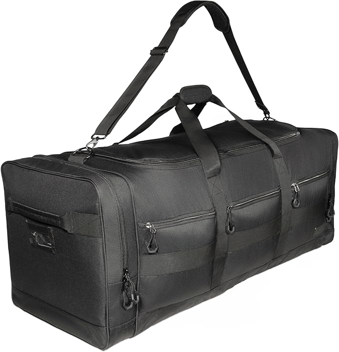 Fitdom 140L 38" Heavy Duty Extra Large Sports Equipment Duffle Bag by Fitdom