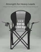 SONGMICS Folding Camping Chair, - Image 5