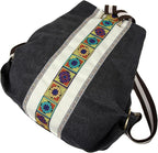 Goodhan Women Canvas Backpack Daypack Casual Shoulder Bag, Vintage Heavy-duty - Image 7