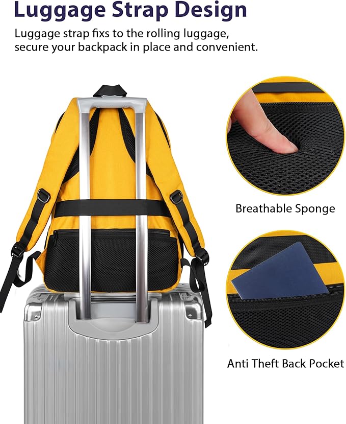 MATEIN 18.4 Inch TSA Approved Backpack, Extra Large 50 L Outdoor Carryon - Image 3