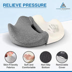 Extra-Dense Memory Foam Seat Cushion – Ergonomic Design - Image 3