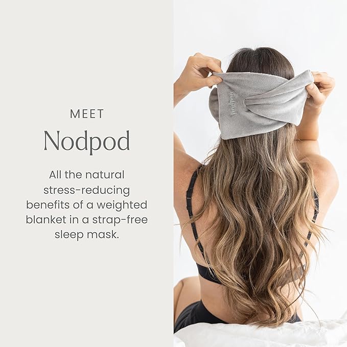 Nodpod Gentle Pressure Sleep Mask | Patented Light Blocking Design - Image 2