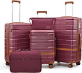 Luggage Sets 3 Piece with TSA Lock Hardside PC+ABS Carry On Suitcase with YKK by Unknown
