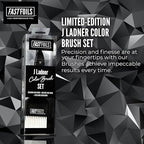 J Ladner Professional Hair Color Brush Set - Versatile Salon Quality Hair Styling Tools for Detailing and Balayage for Hairstylists