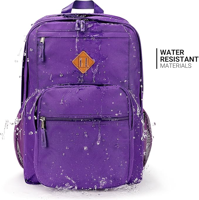 ZORFIN 26L Backpack for College, and Travel: Water Resistant Bookbag - Image 7