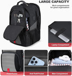 Extra Large Laptop Backpack for Men, Travel Backpack, Big Backpack, 50L Water - Image 6