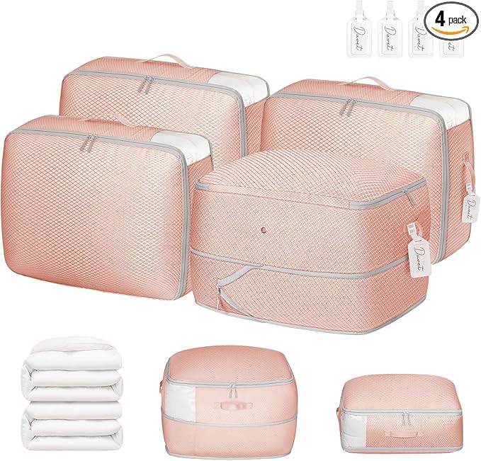 DIMJ Comforter Storage Bag 4 Pack by DiMJ