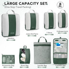 8 Set Compression Packing Cubes - Image 2