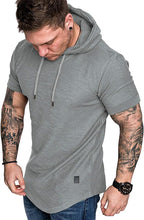 Lexiart Mens Fashion Athletic Hoodies Sport Sweatshirt Solid Color Fleece by Lexiart