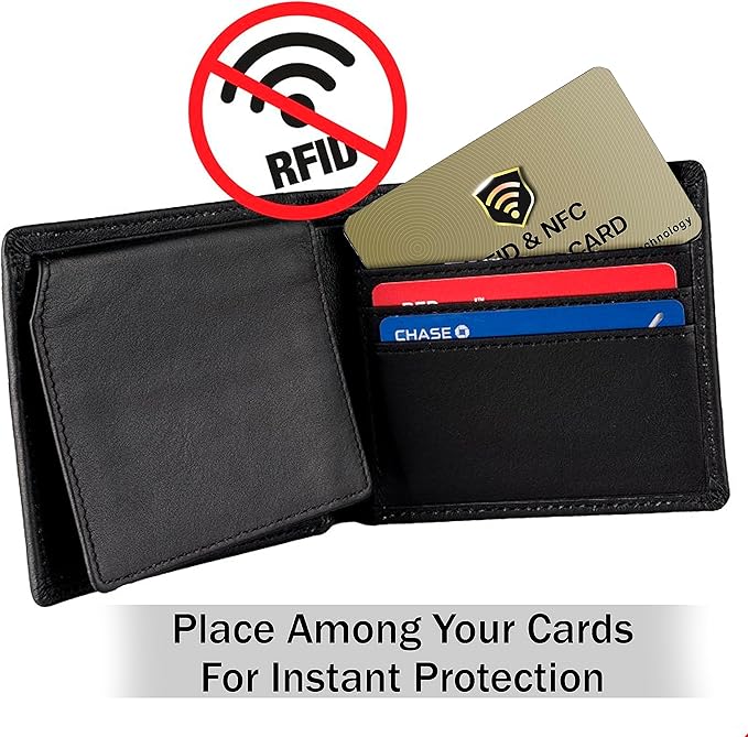 SaiTech IT RFID Protected Cards, 3 Pack One Card Protects Entire Wallet Purse - Image 4