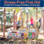 KeepGoing Travel First Aid Kit for Kids – 130 Pc. for Car, Diaper Bag & Backpack - Image 4
