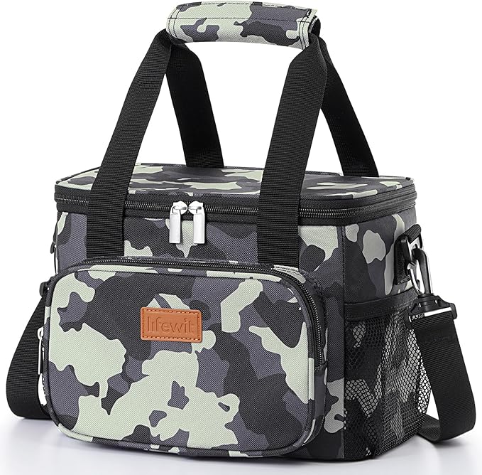 Lifewit Medium Lunch Bag Insulated Lunch Box Soft Cooler Cooling Tote by Lifewit