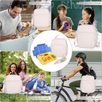 NOL Nylon Waterproof Kids Lunch Bag, Insulated Lunch Bag, Lunch box Cooler - Image 6