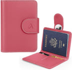 ALLIVE Rfid Passport Holder for Travel, Rfid Passport Cover Wallet, Genuine by ALLIVE