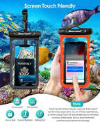 Hiearcool Waterproof Phone Pouch, Waterproof Phone Case, Waterproof Cellphone - Image 6