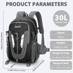 Hiking Backpack 30L Lightweight Travel Daypack Small Day Pack - Image 2