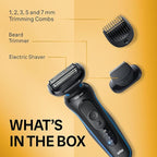 Braun Electric Shaver for Men, Series 5 5120s, Wet & Dry Shave, Turbo Shaving - Image 2
