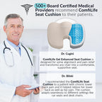 ComfiLife Premium Gel & Memory Foam Seat Cushion – Doctor Recommended Office - Image 2