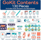 KeepGoing Travel First Aid Kit for Kids – 130 Pc. for Car, Diaper Bag & Backpack - Image 5