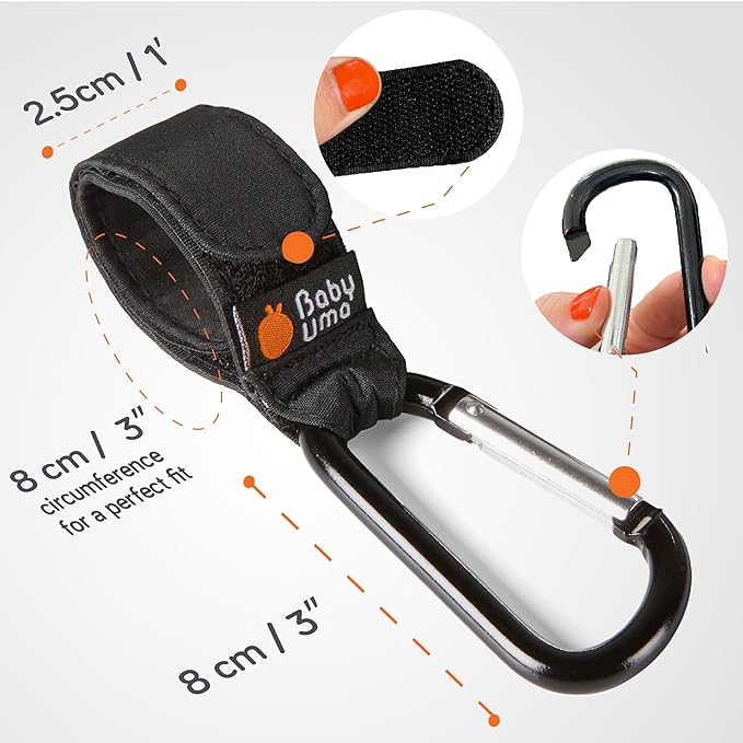 Baby Uma Baby Stroller Hooks for Bags - Image 8