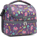 FlowFly Double Decker Cooler Insulated Lunch Bag Large Tote by FlowFly