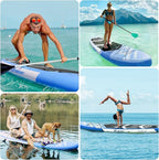 FBSPORT 11' Premium Stand Up Paddle Board, Yoga Board - Image 7