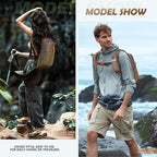 15L Small Hiking Backpack for Men Women Foldable Packable Back Pack Ultralight - Image 8
