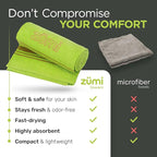 Zumi MINI 100% Cotton Camping Travel Towel - Image 3