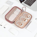 NISHEL Travel Cord Organizer Case, Double Layers Tech Electronic Bag, Essentials - Image 7