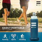 Soft Flask - Shrink As You Drink Soft Water Bottle - Image 5