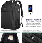 MATEIN Extra Large Backpack, 17 Inch Travel Laptop Backpack - Image 4