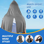 4 Pack Cooling Hoodie Towels for Neck and Face, UPF 50 Sun Protection & Instant - Image 5
