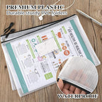 Sooez 20 Pack Mesh Zipper Pouch - Image 5