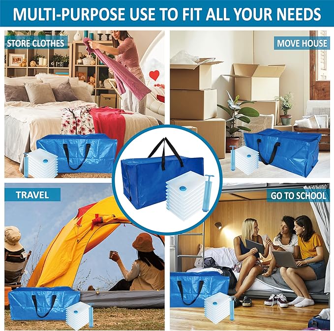 16 Pack Heavy Duty Extra Large Moving Bags - Image 7
