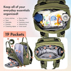 Dikaslon Diaper Bag Backpack - Image 3