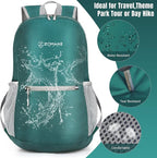 ZOMAKE Ultra Lightweight Hiking Backpack 20L, Packable Small Backpacks Water - Image 4