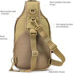 15L Tactical Crossbody Sling Bag | Everyday One Shoulder Backpack Fit 12 Inch - Image 5