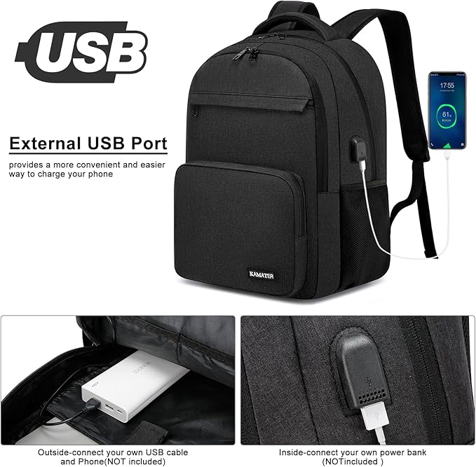 School Backpack for Teen Boys & College Students - Image 3