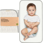 KeaBabies Portable Diaper Changing Pad, Easy Wipe Clean by KeaBabies