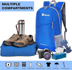ZOMAKE Lightweight Packable Backpack 20L, Foldable Backpacks Small Daypack - Image 3