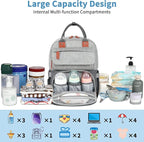 Diaper Bag Backpack, Baby Bag for Boys Girls, Large Diaper Backpack Travel - Image 2