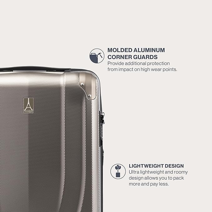 Travelpro Pathways 3 Hardside Expandable Luggage, 8 Spinner Wheels, Lightweight - Image 3