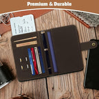 Jack&Chris Genuine Leather Handmade Passport Holder - Image 7