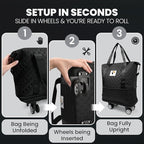 ISOKE Foldable Travel Duffel Bag - Image 4