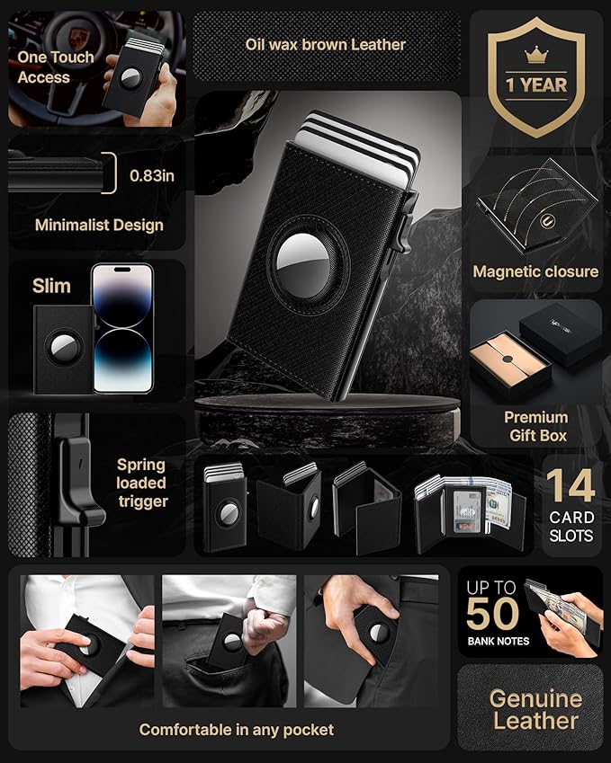 typecase Mens Wallet Card Holder - Image 2